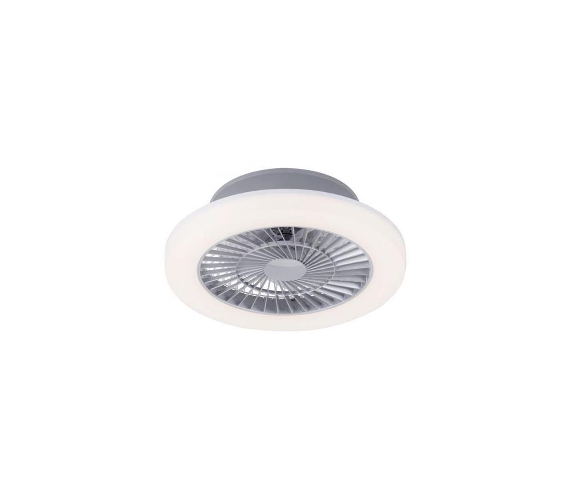 Leuchten Direkt 14645-55 - LED Oświetlenie z wentylatorem LEONARD LED/27W/230V