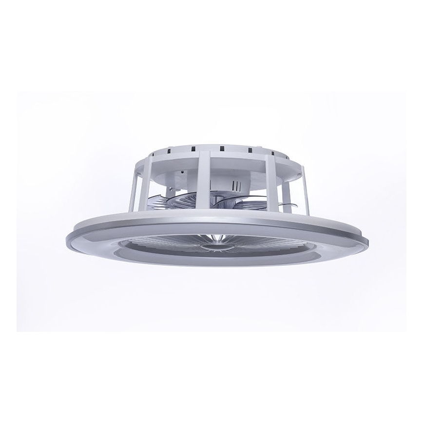 Leuchten Direkt 14646-55 - LED Ściemniany plafon z wentylatorem MICHAEL LED/29W/230V + pilot zdalnego sterowania