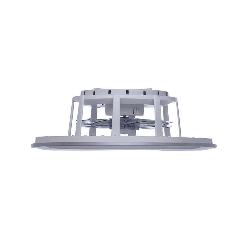Leuchten Direkt 14646-55 - LED Ściemniany plafon z wentylatorem MICHAEL LED/29W/230V + pilot zdalnego sterowania
