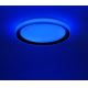 Leuchten Direkt 14659-18 - LED RGB Plafon ściemnialny LOLA LED/24W/230V Tuya + Pilot