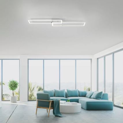 Leuchten Direkt 14691-55 - LED Ściemnialny żyrandol natynkowy IVEN 2xLED/18W/230V
