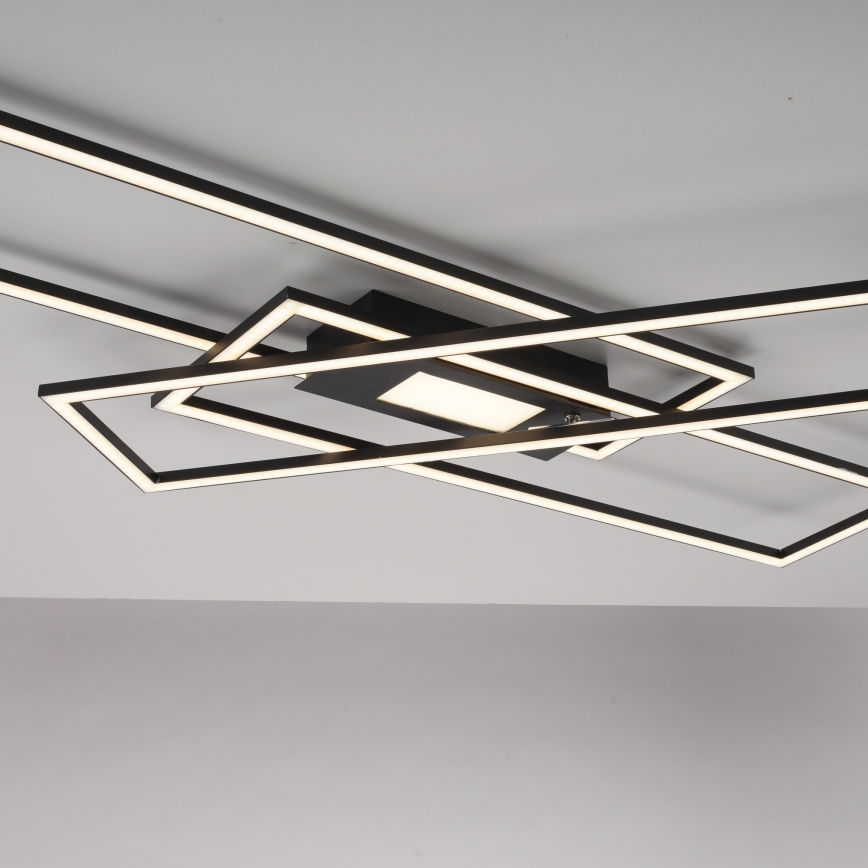 Leuchten Direkt 14693-18 - LED Ściemniany plafon ASMIN LED/48W/230V