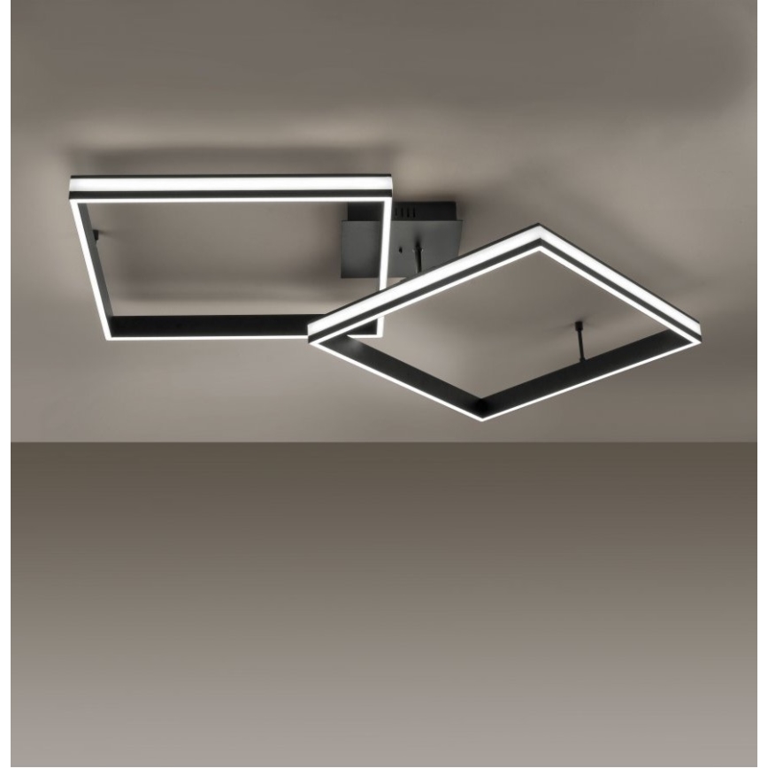 Leuchten Direkt 14700-18- LED Ściemniany żyrandol natynkowy ELIS 2xLED/19W/230V+ pilot