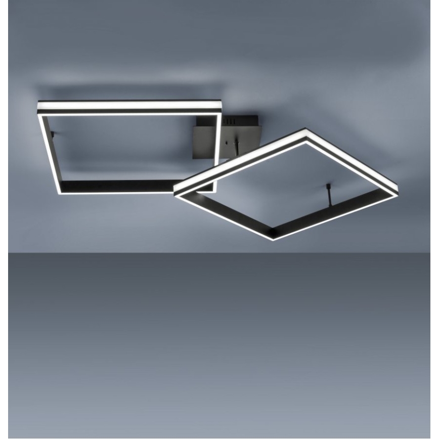 Leuchten Direkt 14700-18- LED Ściemniany żyrandol natynkowy ELIS 2xLED/19W/230V+ pilot