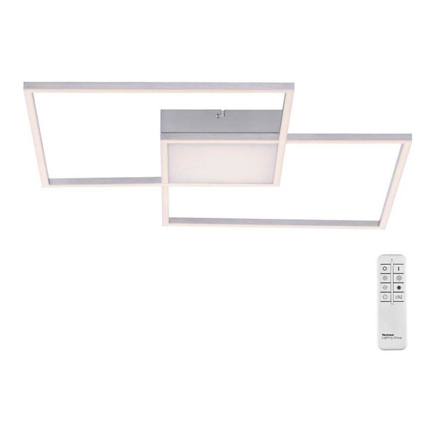 Leuchten Direkt 14712-55-LED Plafon ściemnialny ASMIN LED/42W/230V + zdalne sterowanie