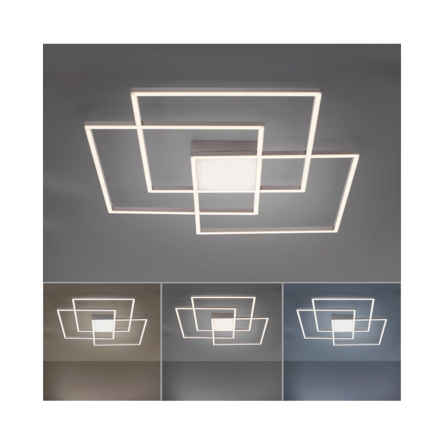 Leuchten Direkt 14713-55- LED Ściemniany żyrandol natynkowy ASMIN LED/45W/230V + pilot