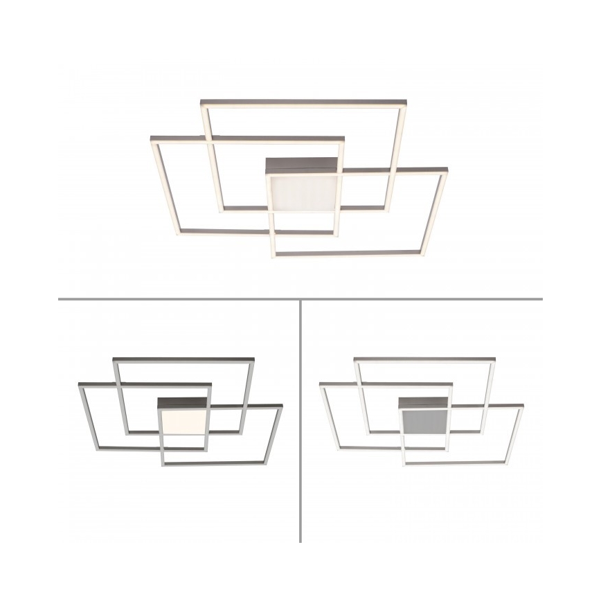 Leuchten Direkt 14713-55- LED Ściemniany żyrandol natynkowy ASMIN LED/45W/230V + pilot