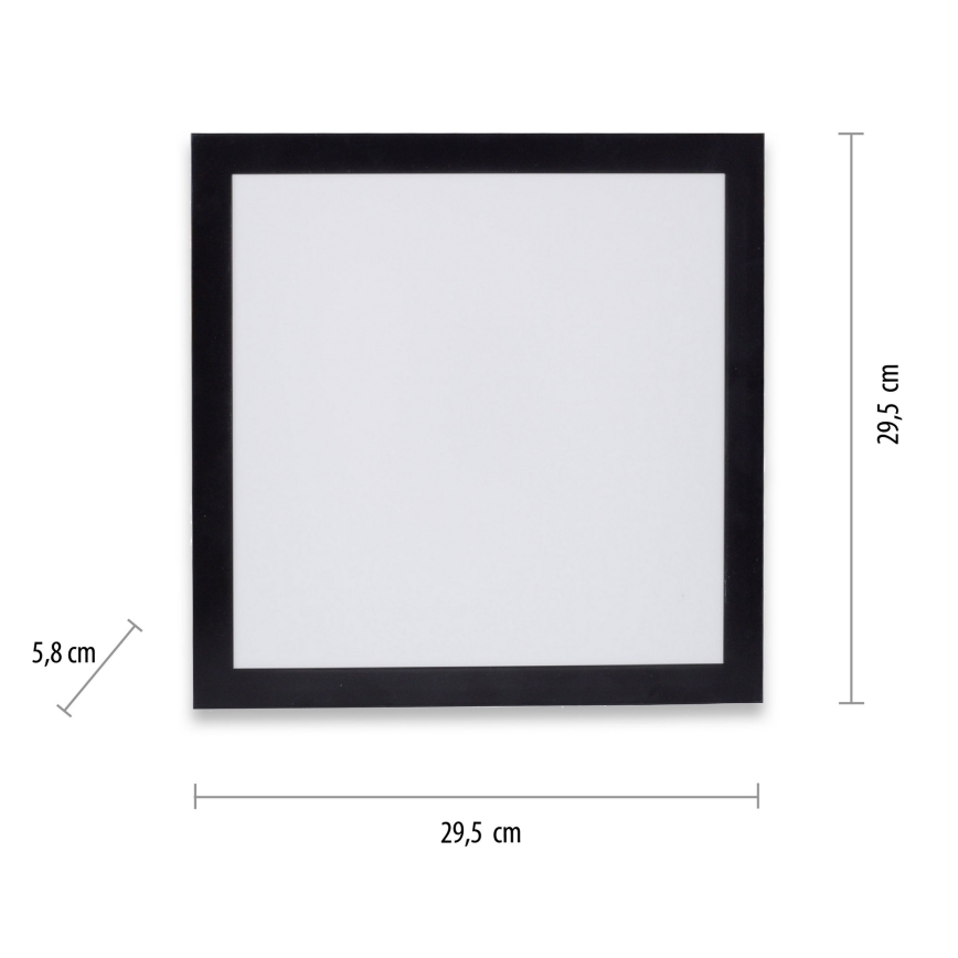 Leuchten Direkt 14740-18 - LED Plafon FLAT LED/7W/230V