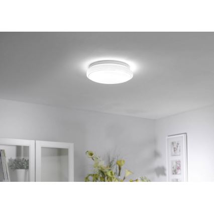 Leuchten Direkt 14742-16 - LED RGB Ściemniany plafon JUPI LOLASMART LED/18W/230V Tuya 2700-5000K + pilot