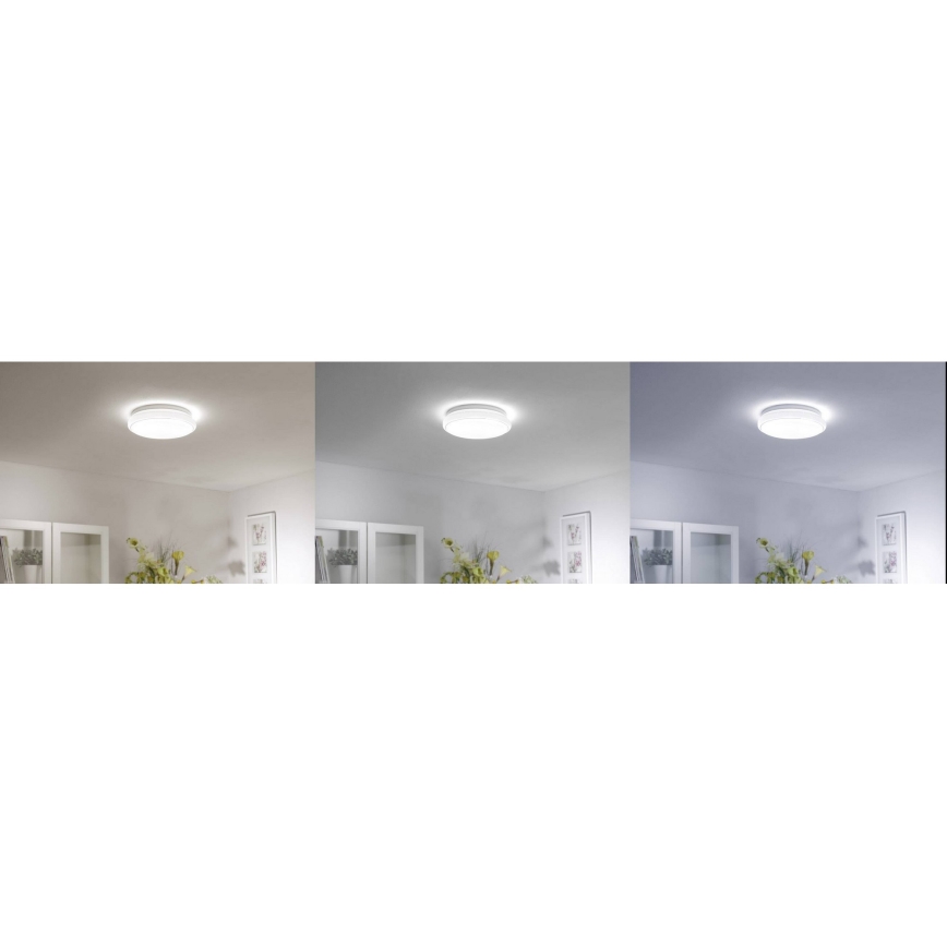 Leuchten Direkt 14742-16 - LED RGB Ściemniany plafon JUPI LOLASMART LED/18W/230V Tuya 2700-5000K + pilot