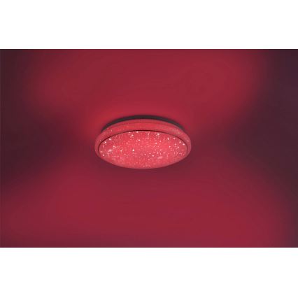 Leuchten Direkt 14742-16 - LED RGB Ściemniany plafon JUPI LOLASMART LED/18W/230V Tuya 2700-5000K + pilot