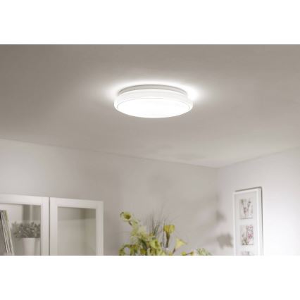 Leuchten Direkt 14744-16 - LED RGB Ściemniany plafon JUPI LOLASMART LED/32W/230V + pilot