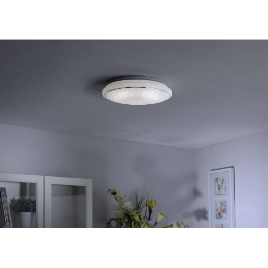 Leuchten Direkt 14744-16 - LED RGB Ściemniany plafon JUPI LOLASMART LED/32W/230V + pilot
