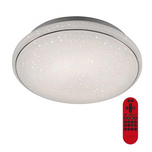 Leuchten Direkt 14744-16 - LED RGB Ściemniany plafon JUPI LOLASMART LED/32W/230V + pilot