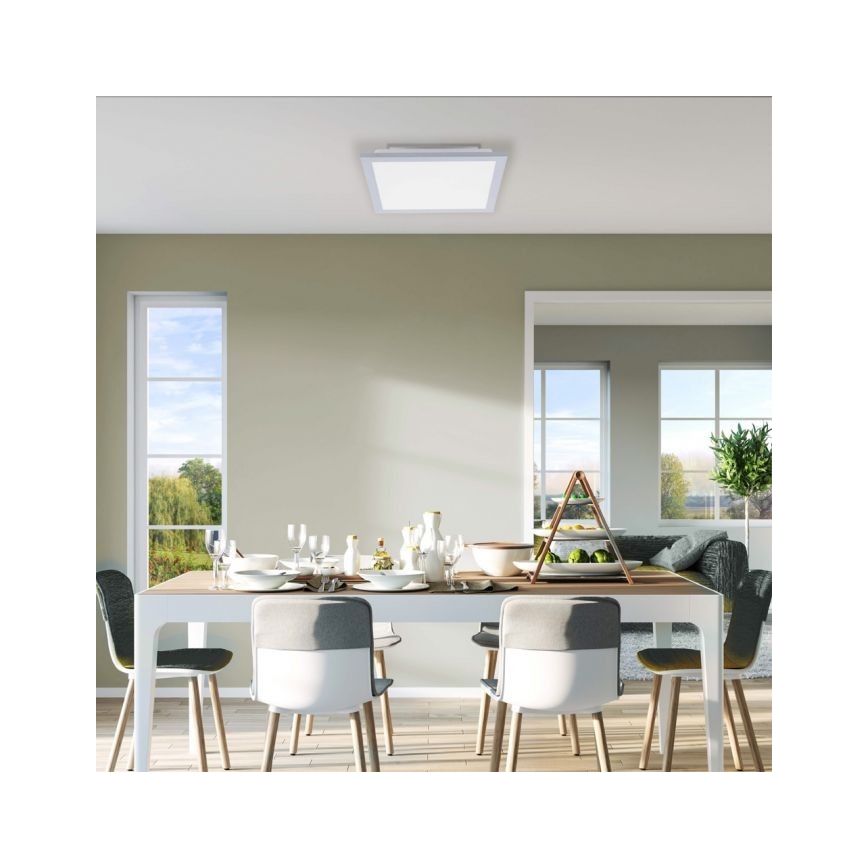 Leuchten Direkt 14750-21 - LED Plafon FLAT LED/12W/230V