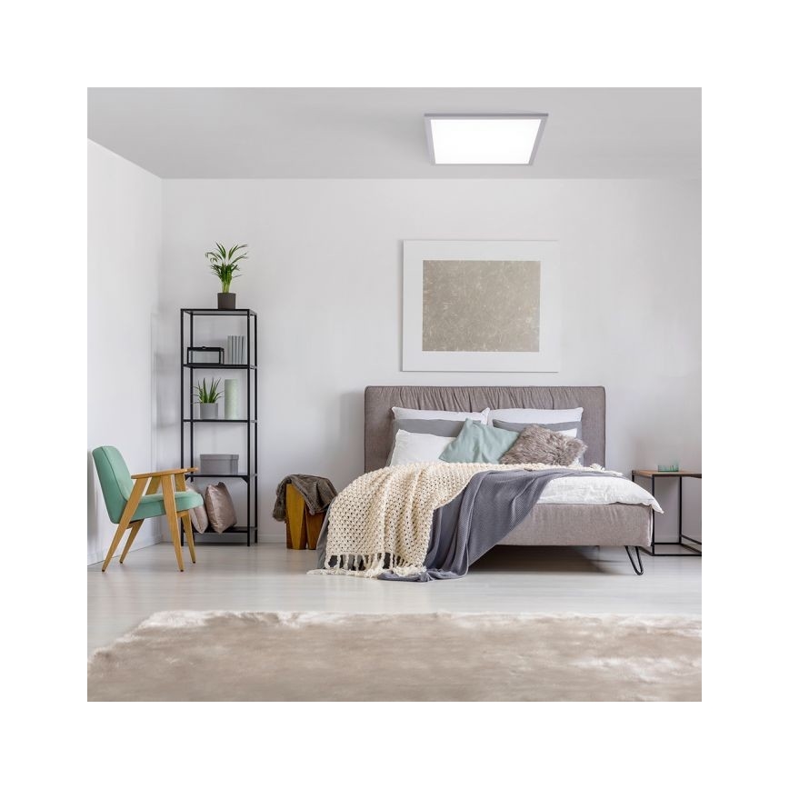 Leuchten Direkt 14754-21- LED  Ściemniany plafon FLAT LED/20W/230V 2700K-5000K + plafon
