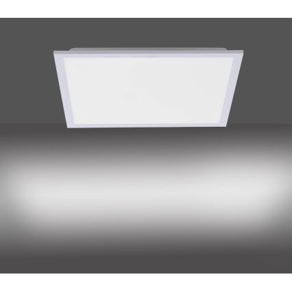 Leuchten Direkt 14755-21- LED Ściemniany plafon FLAT LED/28W/230V 2700-5000K + pilot