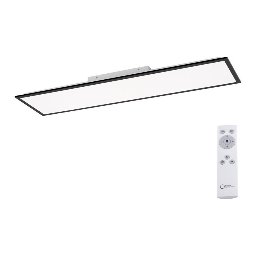 Leuchten Direkt 14757-18 - LED Ściemniany panel natynkowy FLAT LED/36W/230V 2700-5000K black + pilot