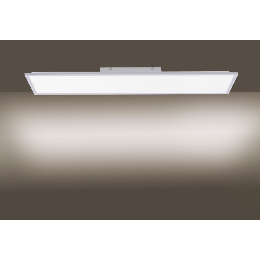 Leuchten Direkt 14757-21- LED Ściemniany panel natynkowy FLAT LED/36W/230V 2700-5000K silver + pilot