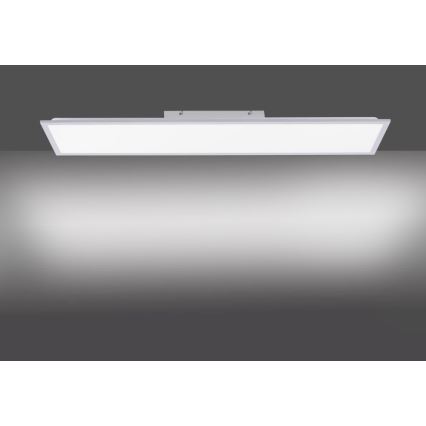 Leuchten Direkt 14757-21- LED Ściemniany panel natynkowy FLAT LED/36W/230V 2700-5000K silver + pilot