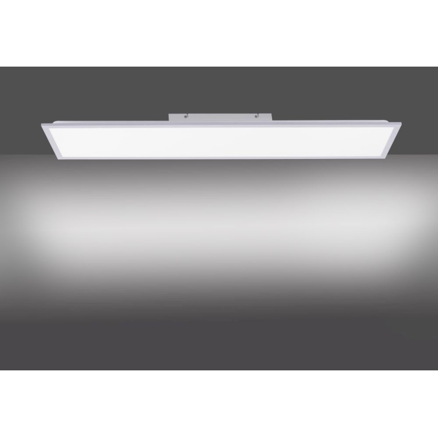 Leuchten Direkt 14757-21- LED Ściemniany panel natynkowy FLAT LED/36W/230V 2700-5000K silver + pilot