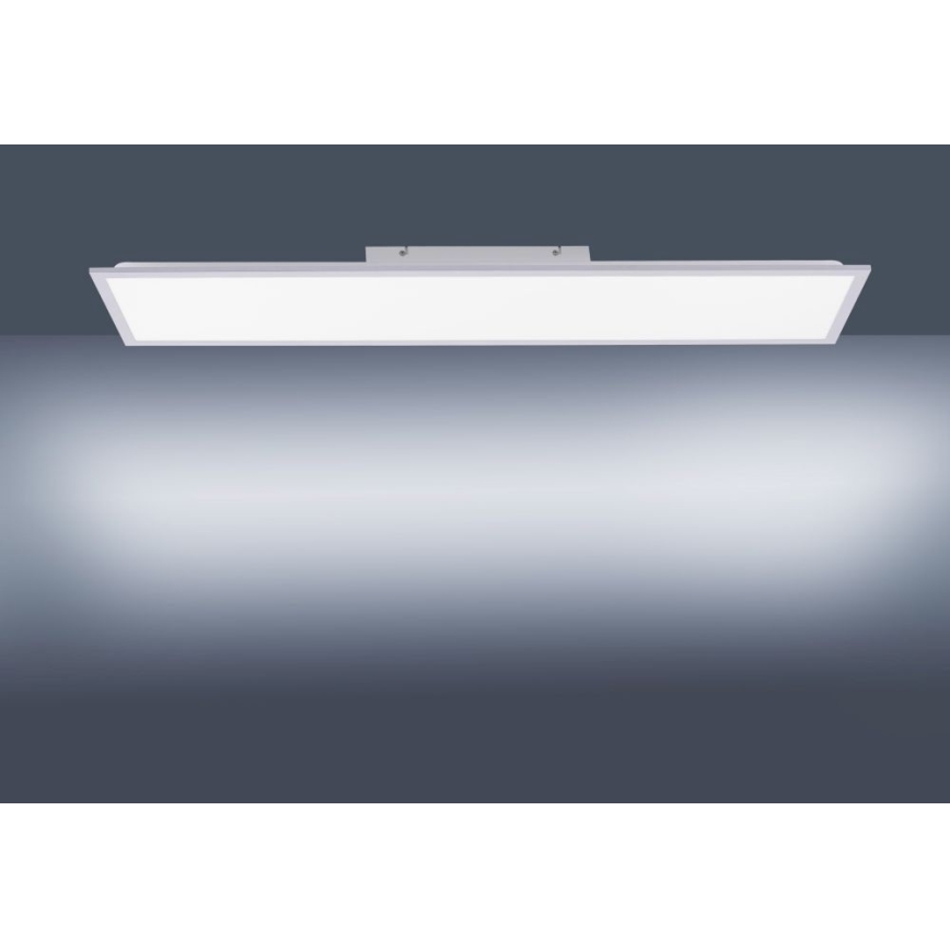 Leuchten Direkt 14757-21- LED Ściemniany panel natynkowy FLAT LED/36W/230V 2700-5000K silver + pilot