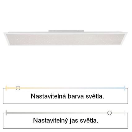 Leuchten Direkt 14762-16 - LED Ściemnialne oświetlenie STARRYFLAT LED/36W/230V + pilot