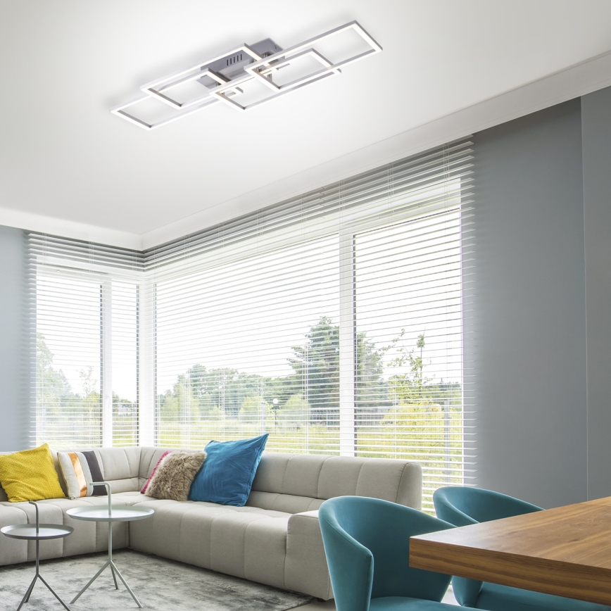 Leuchten Direkt 14791-55 - LED Ściemniany plafon IVEN 4×LED/9W/230V