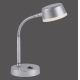 Leuchten Direkt 14825-21 - LED Lampa stołowa ENISA 1xLED/3,5W/230V srebrna