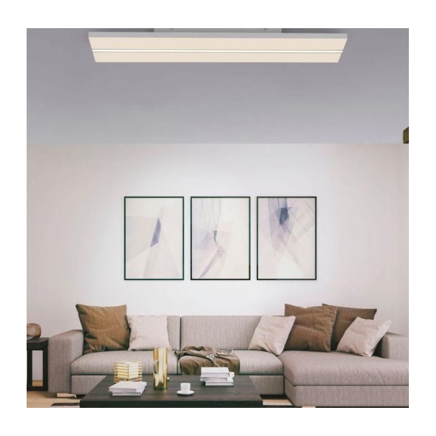 Leuchten Direkt 14854-16 - LED Ściemniany plafon EDGING LED/30W/230V 2700-5000K + pilot