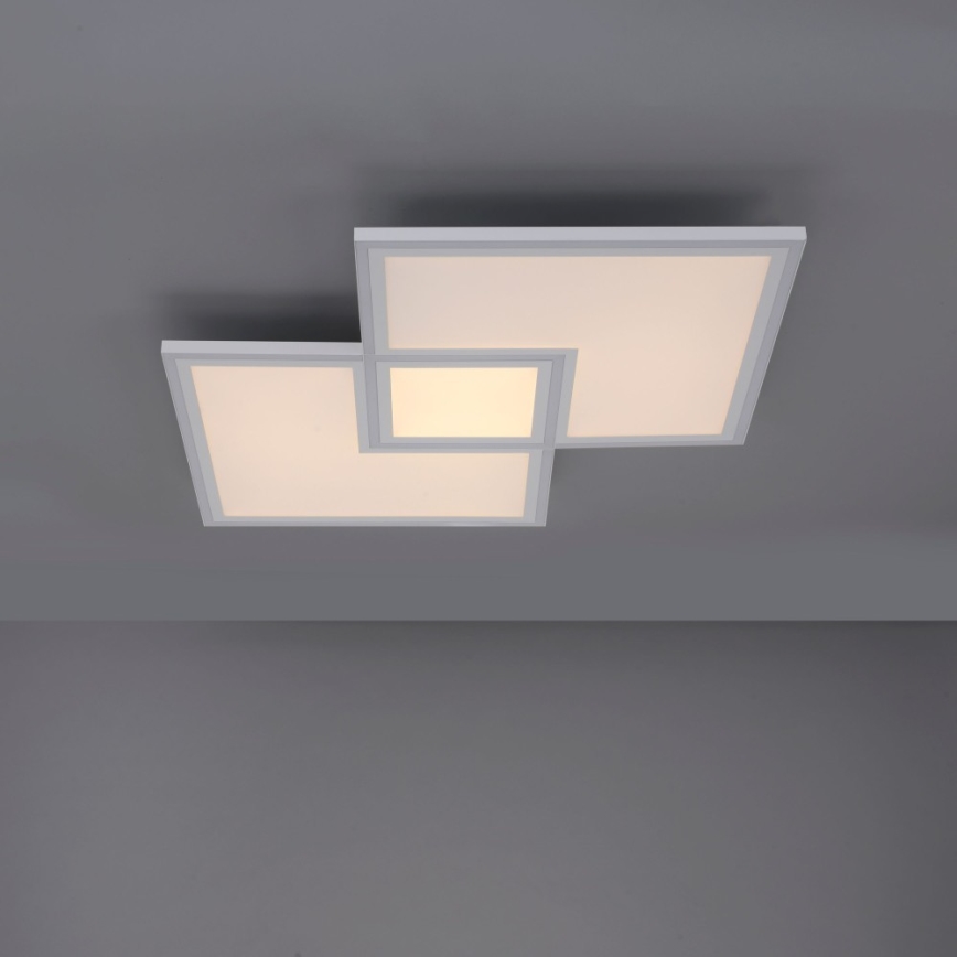 Leuchten Direkt 14855-16-LED Ściemniay plafon EDGING LED/51W/230V+ pilot