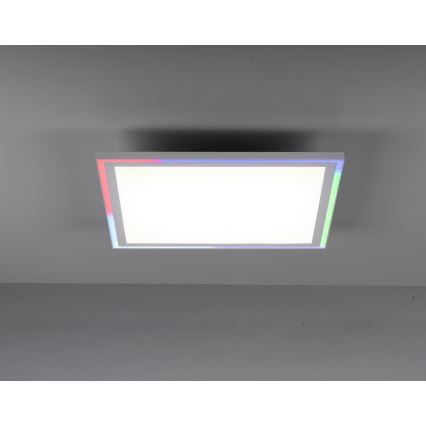 Leuchten Direkt 14900-16 - LED RGB Plafon ściemnialny EDGING LED/24W/230V + pilot zdalnego sterowania