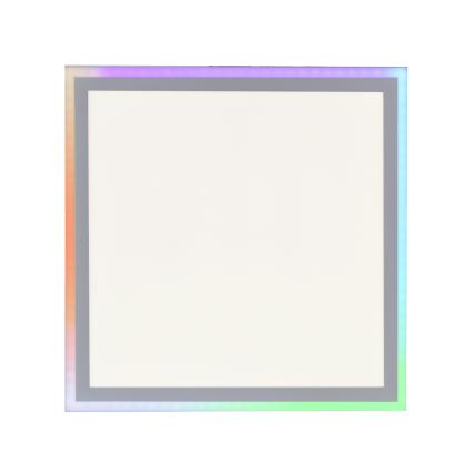 Leuchten Direkt 14900-16 - LED RGB Plafon ściemnialny EDGING LED/24W/230V + pilot zdalnego sterowania