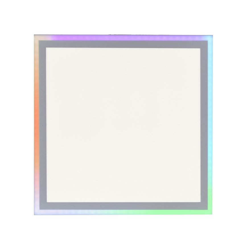 Leuchten Direkt 14900-16 - LED RGB Plafon ściemnialny EDGING LED/24W/230V + pilot zdalnego sterowania