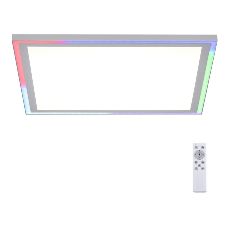 Leuchten Direkt 14900-16 - LED RGB Plafon ściemnialny EDGING LED/24W/230V + pilot zdalnego sterowania