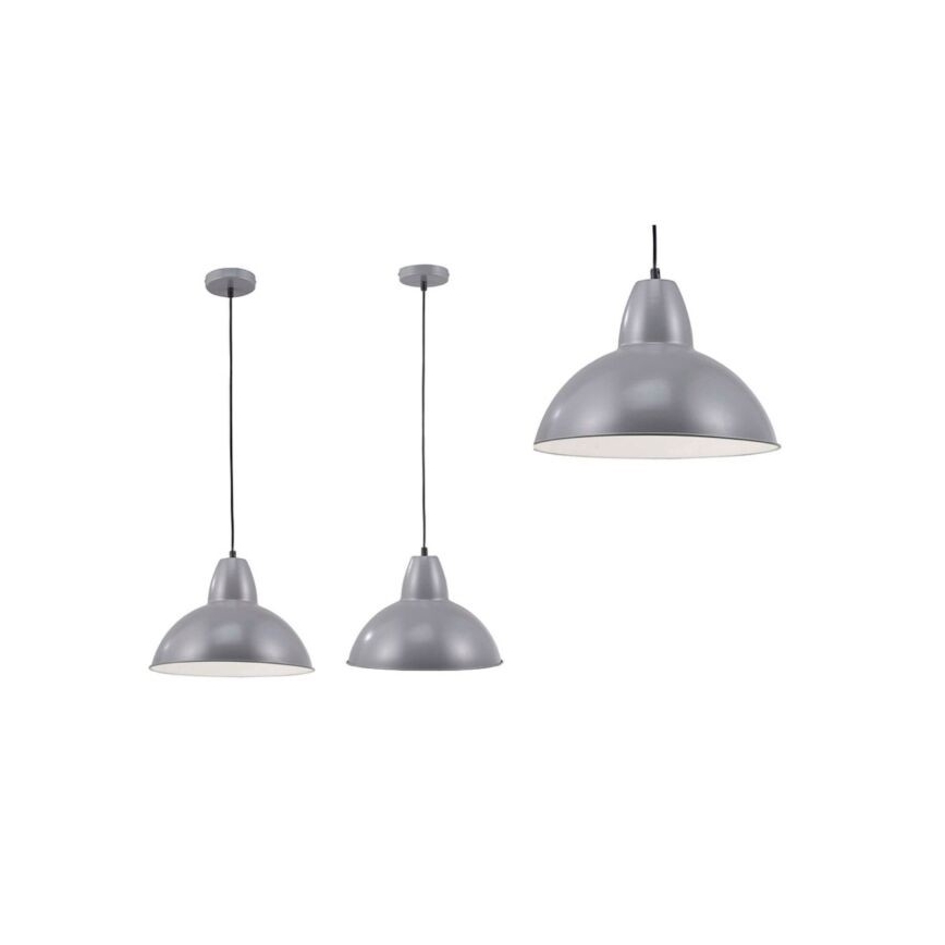 Leuchten Direkt 15116-15 - Żyrandol na lince INDUSTRIAL 1xE27/60W/230V