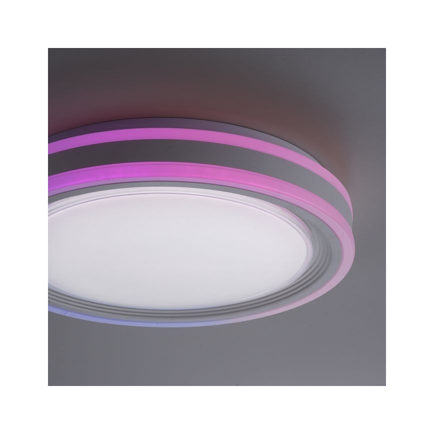 Leuchten Direkt 15152-16 - LED RGBW Ściemnialna lampa SPHERIC LED/18W/230V+pilot