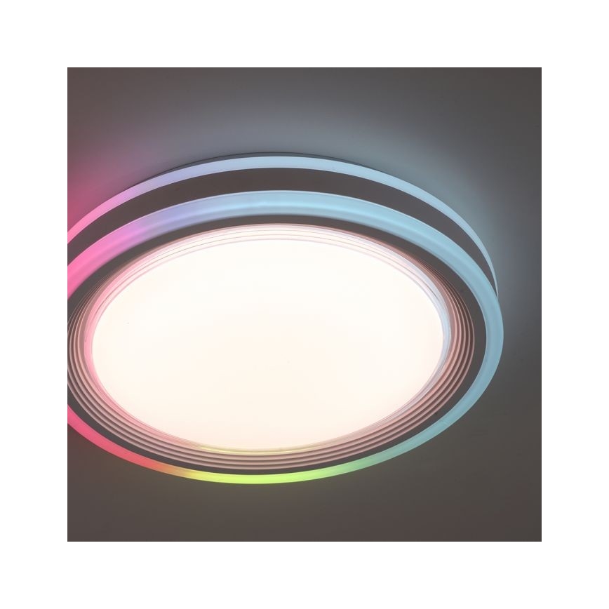 Leuchten Direkt 15152-16 - LED RGBW Ściemnialna lampa SPHERIC LED/18W/230V+pilot