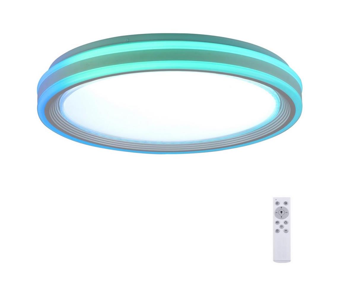 Leuchten Direkt 15154-16-LED RGB Plafon ściemnialny EDGING 39W/230V
