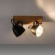 Leuchten Direkt 15172-18 - Oświetlenie punktowe BEETLE 2xE14/10W/230V sosna