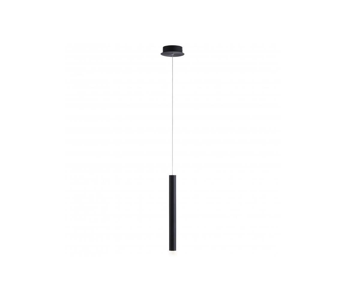 Leuchten Direkt 15202-18 - LED Żyrandol na lince BRUNO LED/4,8W/230V czarny