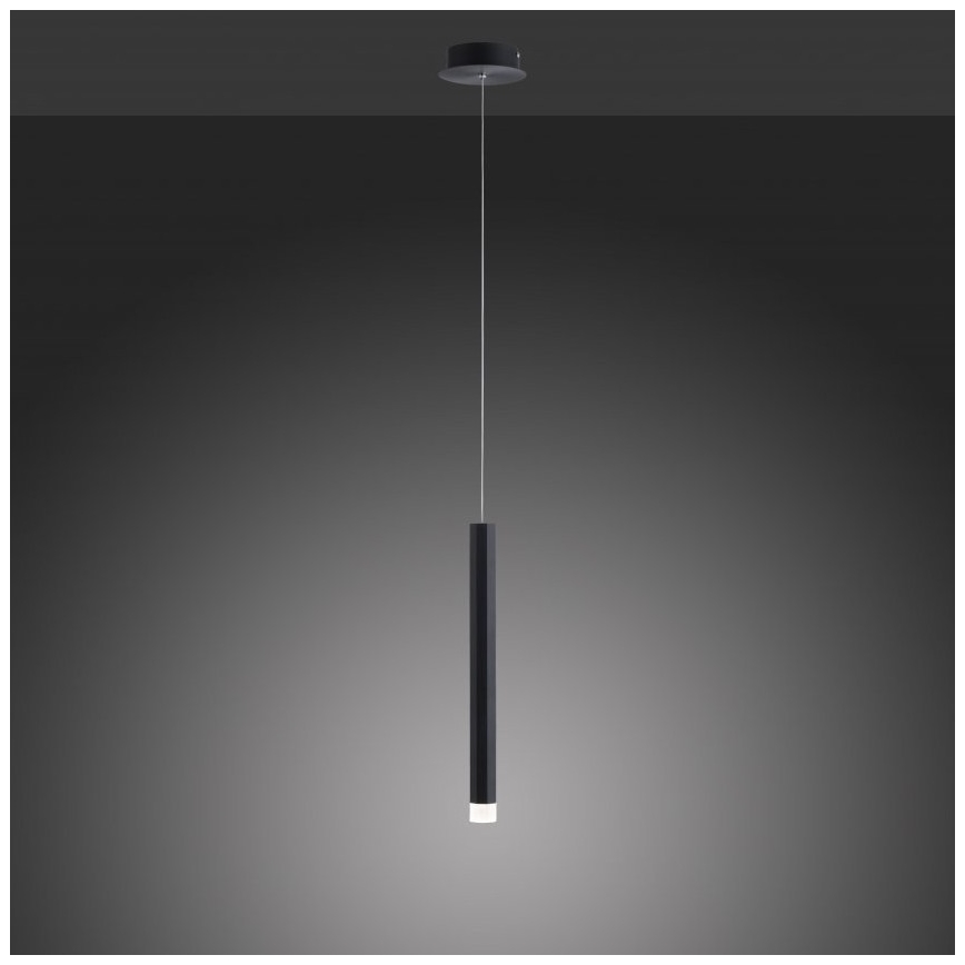 Leuchten Direkt 15202-18 - LED Żyrandol na lince BRUNO LED/4,8W/230V czarny