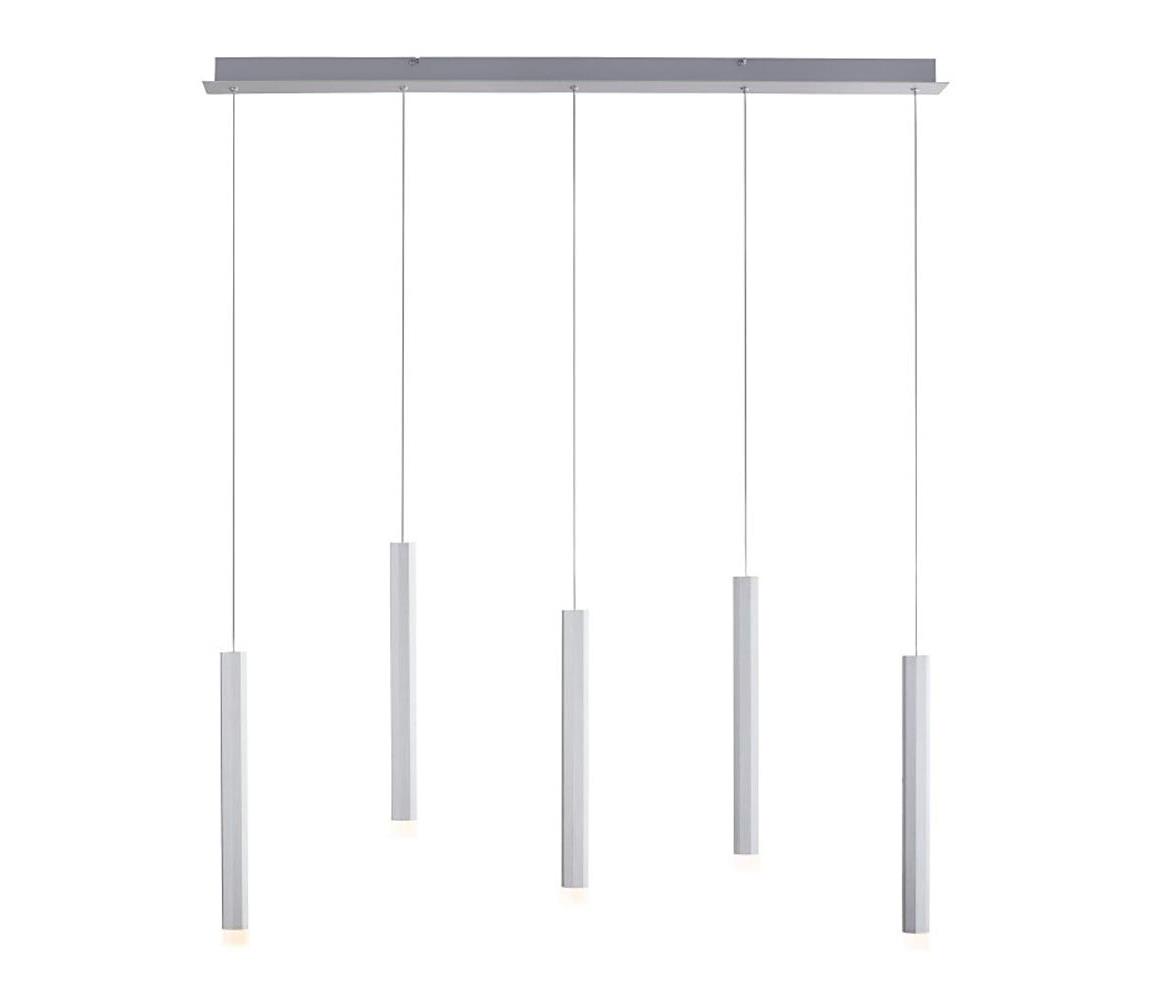 Leuchten Direkt 15205-95 - LED Żyrandol na lince BRUNO 5xLED/4,8W/230V