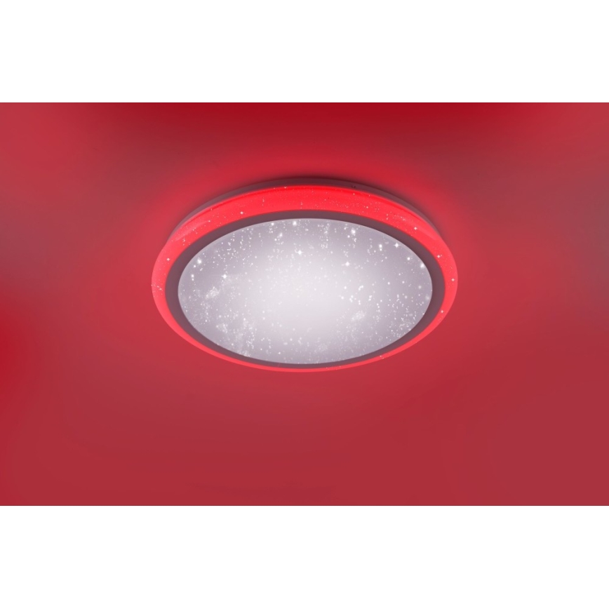 Leuchten Direkt 15220-16 - LED RGB Ściemniany plafon LUISA LED/28W/230V + pilot