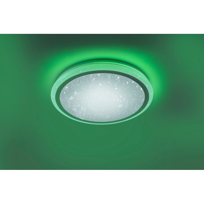Leuchten Direkt 15220-16 - LED RGB Ściemniany plafon LUISA LED/28W/230V + pilot