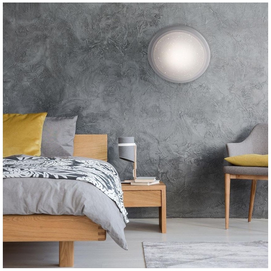 Leuchten Direkt 15220-16 - LED RGB Ściemniany plafon LUISA LED/28W/230V + pilot
