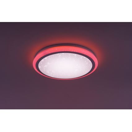 Leuchten Direkt 15220-16 - LED RGB Ściemniany plafon LUISA LED/28W/230V + pilot