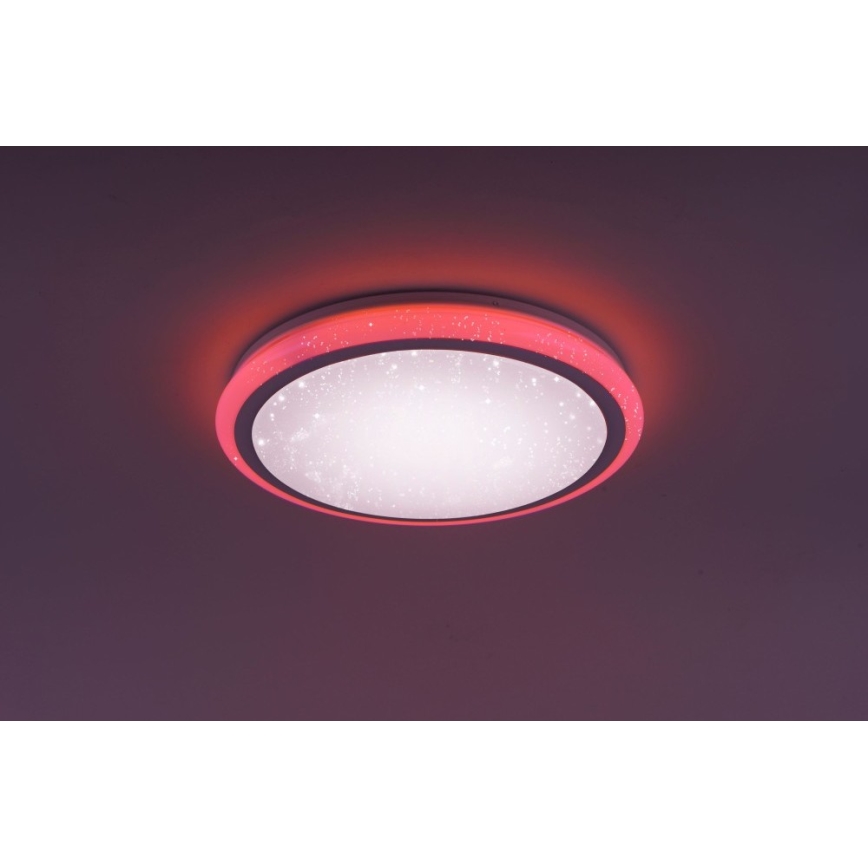 Leuchten Direkt 15220-16 - LED RGB Ściemniany plafon LUISA LED/28W/230V + pilot