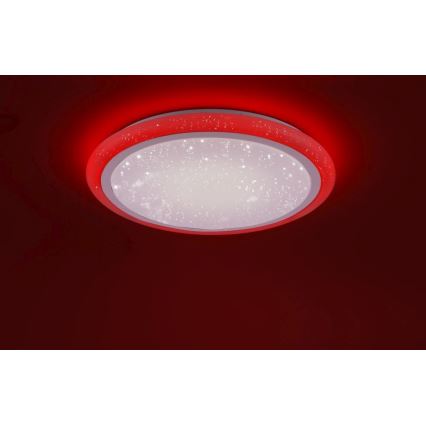 Leuchten Direkt 15230-16 - LED RGB Ściemniany plafon LUISA LED/42W/230V 3000-6400K + pilot