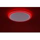 Leuchten Direkt 15230-16 - LED RGB Ściemniany plafon LUISA LED/42W/230V 3000-6400K + pilot